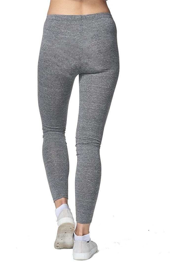 ECO TRIBLEND SPANDEX JERSEY LEGGINGS - Made in USA - MR USA