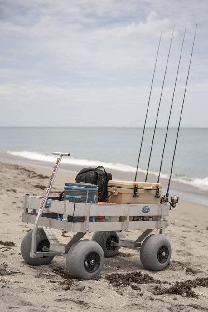Alumacart Big Kahuna Beach & Fishing Wagon